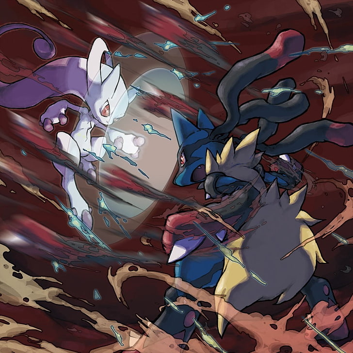 Lucario, anime, pokemon, HD wallpaper