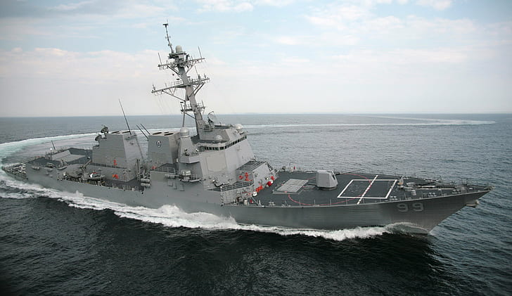 Arleigh Burke Class Destroyer, USS Farragut, HD wallpaper