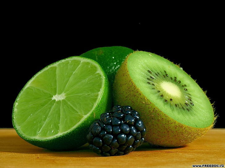 Fruits Kiwi Limes For Android, sliced kiwi