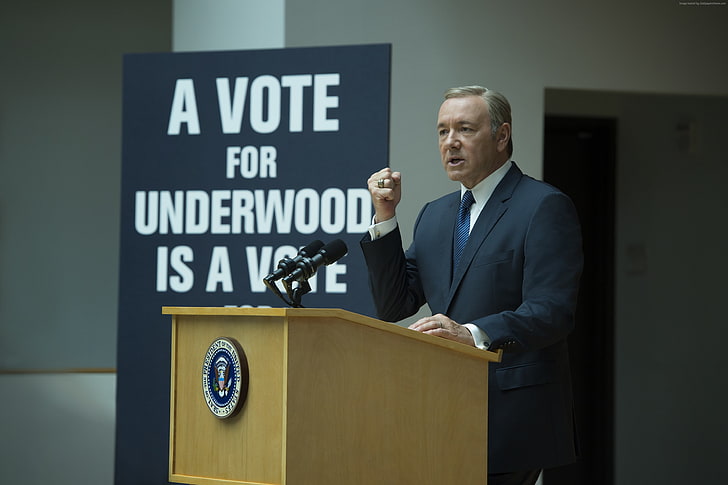 Best TV Series, streaming, HD, Kevin Spacey, political, House of Cards, HD wallpaper
