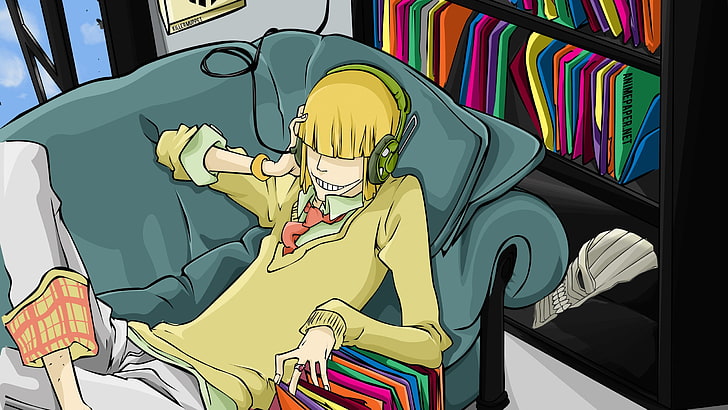yellow haired male anime character illustration, Bleach, Hirako Shinji, HD wallpaper