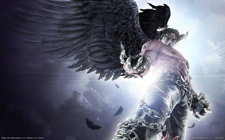Tekken Devil Jin illustration, Tekken 5: Dark Resurrection, HD wallpaper