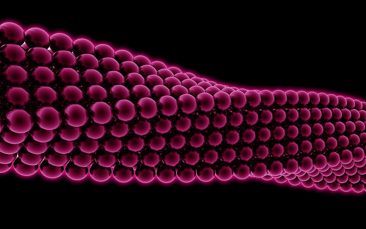 DNA structure, render, balls, digital art, pattern, no people, HD wallpaper
