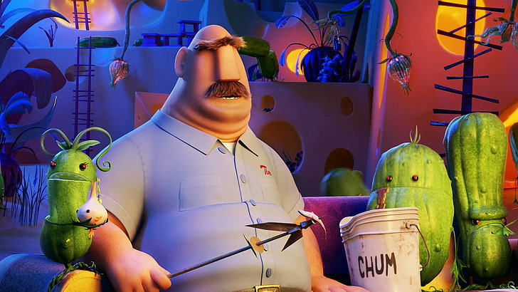 Movie, Cloudy With A Chance Of Meatballs 2, Tim Lockwood, HD wallpaper