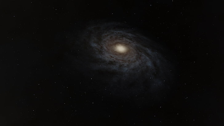 milky way in space, Space Engine, astronomy, star - space, sky