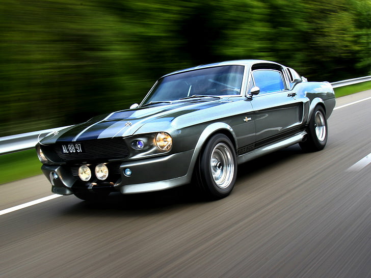 1967, classic, cobra, eleanor, ford, gt500, hot, muscle, mustang, HD wallpaper