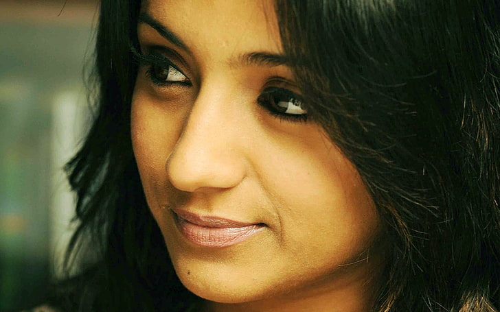 Actresses, Trisha Krishnan, HD wallpaper