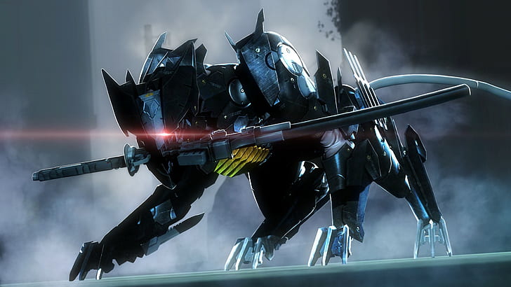 HD wallpaper: Metal Gear Rising: Revengeance, Metal Gear, Robot, Blade Wolf  | Wallpaper Flare