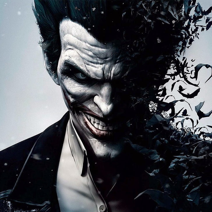 HD wallpaper: The Joker wallpaper, digital art, Batman, face, portrait,  headshot | Wallpaper Flare