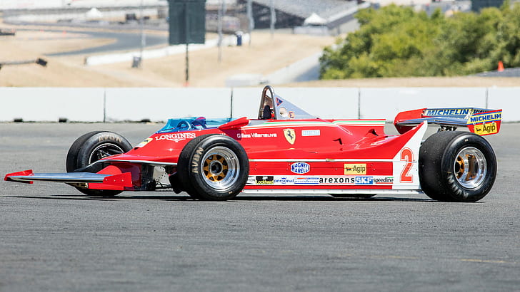 Ferrari, Ferrari 312 T5, Car, Formula 1, Old Car, Race Car, HD wallpaper
