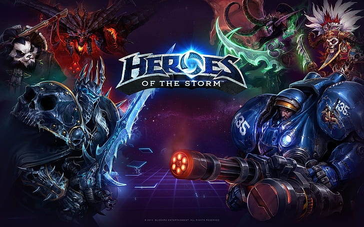 Blizzard Entertainment, Video Games, Heroes Of The Storm, HD wallpaper