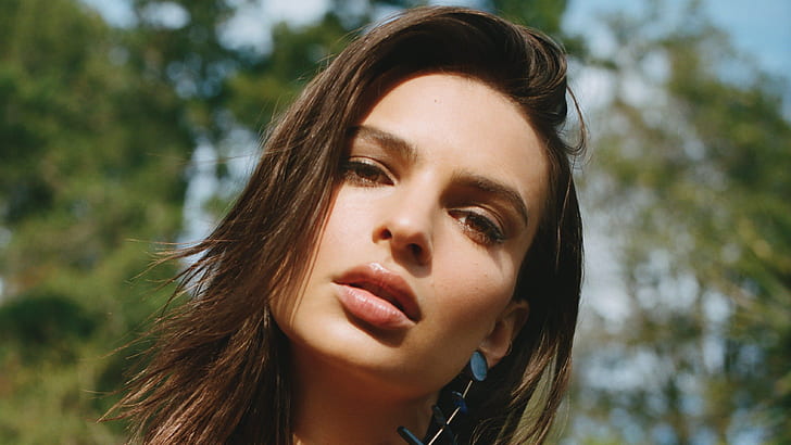 HD wallpaper: Models, Emily Ratajkowski, Close-Up, Face | Wallpaper Flare