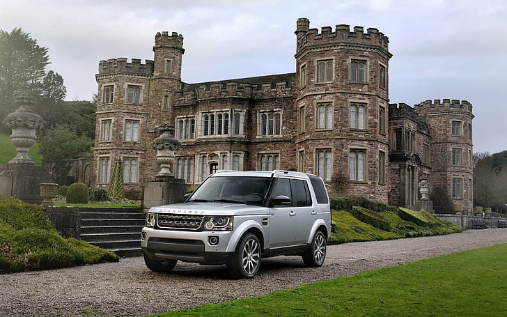 2014 Land Rover Discover XXV Special Edition, silver range rover sport, HD wallpaper