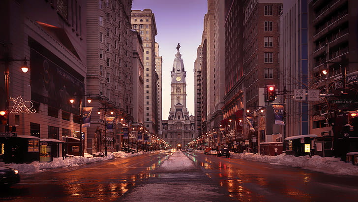 cityscape, USA, Philadelphia, HD wallpaper