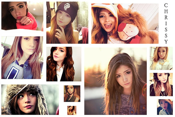 Against The Current, brunette, Chrissy Costanza, collage, music, HD wallpaper