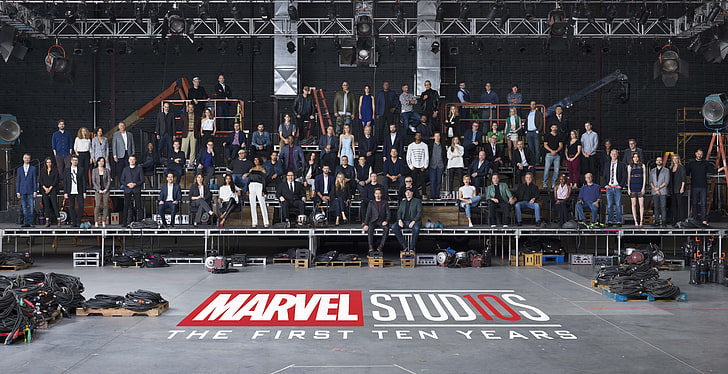 VIN Diesel, actors, Iron man, Zoe Saldana, Thor, Chris Evans, HD wallpaper