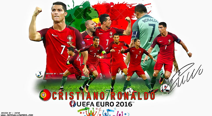 CRISTIANO RONALDO EURO 2016, Sports, Football, Portugal, Nike