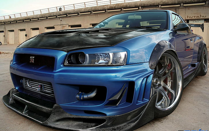 Nissan GT-R Tuning, Supercars, carbon, HD wallpaper
