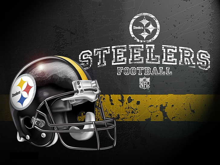 Football, Pittsburgh Steelers, communication, text, helmet, HD wallpaper