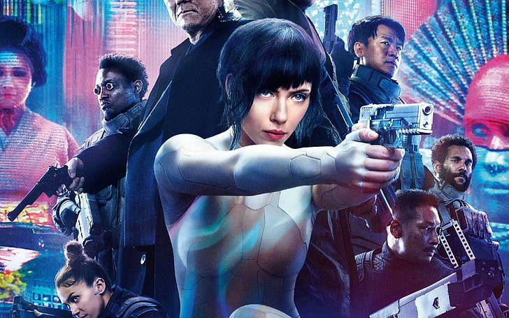 game application screenshot, movies, Ghost in the Shell, Ghost in the Shell (Movie), HD wallpaper