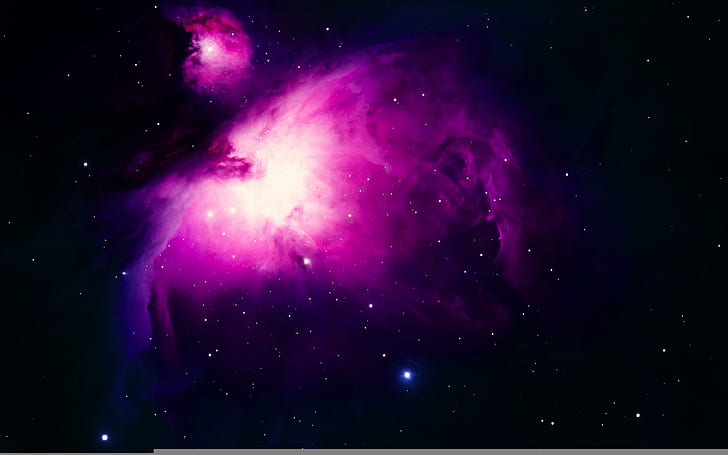 Hd Wallpaper: Purple Orion Nebula Hd Desktop, Space | Wallpaper Flare