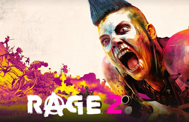 video games, Rage 2, Rage (video game), portrait, headshot