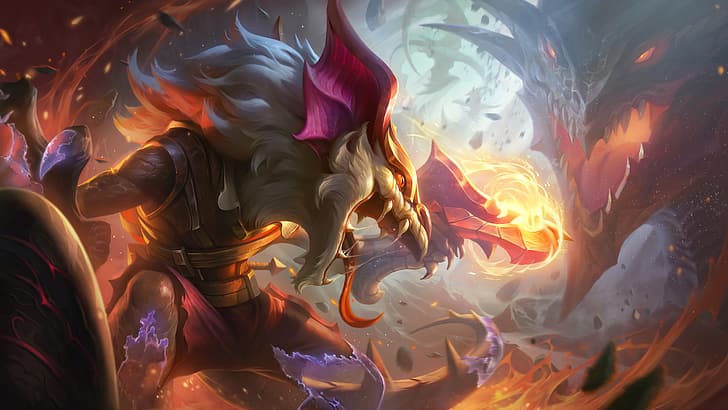 Twitch, Twitch (League of Legends), dragon, Riot Games, ADC, HD wallpaper