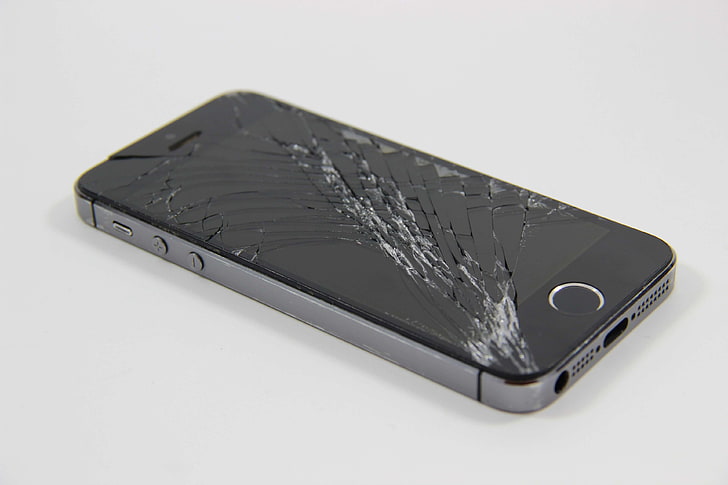 HD wallpaper: broken, broken display, broken iphone, crack, damaged, lcd |  Wallpaper Flare