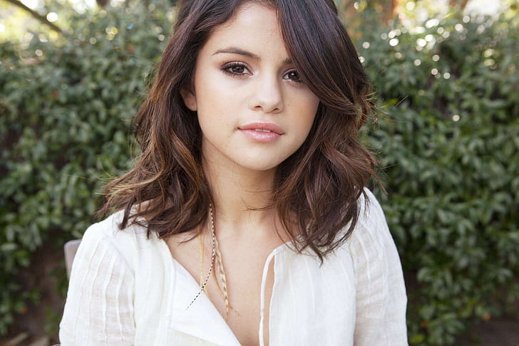 Selena Gomez, women, singer, brunette
