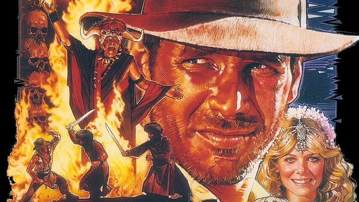 Indiana Jones, Indiana Jones and the Temple of Doom, HD wallpaper