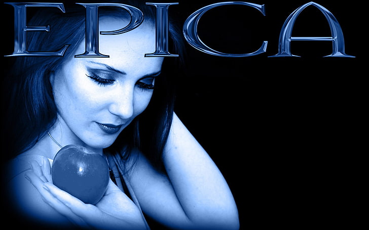 epica, Simone Simons, band, symphonic metal, one person, portrait