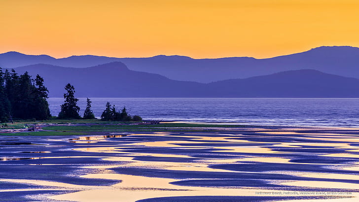 Rathtrevor Beach, Parksville, Vancouver Island, British Columbia, HD wallpaper