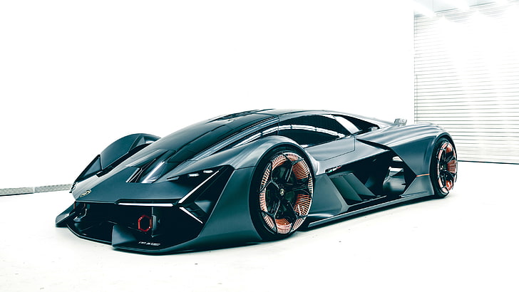 Autonomous, Lamborghini Terzo Millennio, Electric cars, 4K