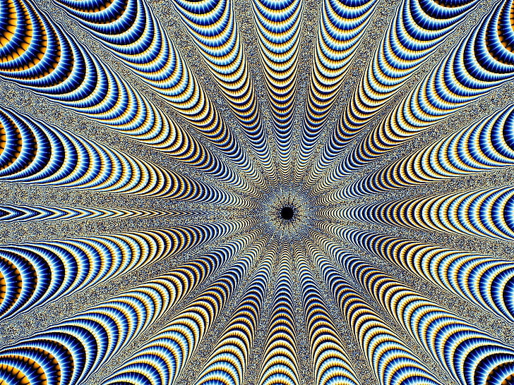 optical illusion, Artistic, Psychedelic, Pattern, backgrounds, HD wallpaper