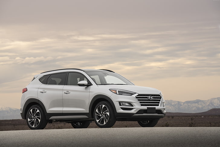 2019 Cars, Hyundai Tucson, 8K, SUV, mode of transportation, HD wallpaper