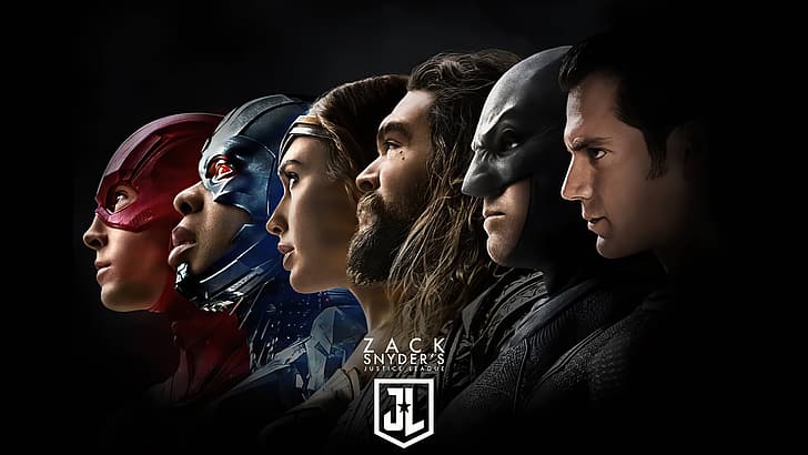 Zack Snyder's Justice League, Superman, Batman (2021), Flash, HD wallpaper