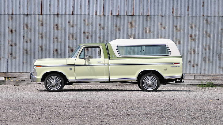  Fondo de pantalla HD: 1974, f-100, ford, pickup, ranger, styleside, truck, xlt |  Llamarada de papel tapiz