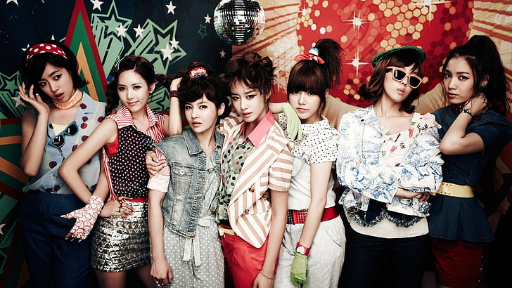 T-ara, K-pop, Korean, women, singer, Asian, group of people, HD wallpaper