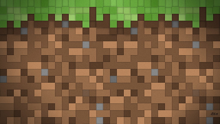 untitled, Minecraft, video games, pattern, backgrounds, tile, HD wallpaper