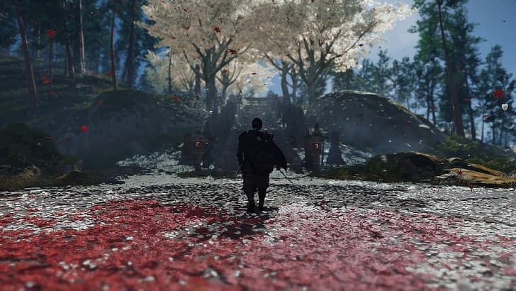 samurai, Japan, Ghost of Tsushima, PlayStation 4, video games