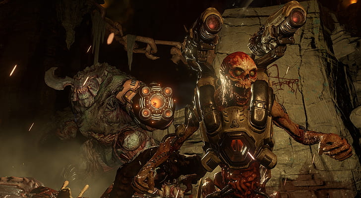 Doom 4, Cyberdemon, Characters, HD wallpaper