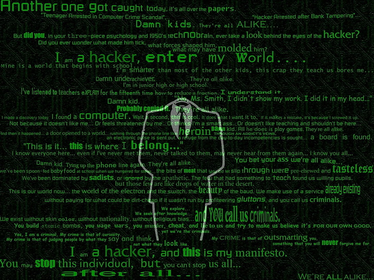 source code digital wallpaper, Technology, Hacker, coding, computer