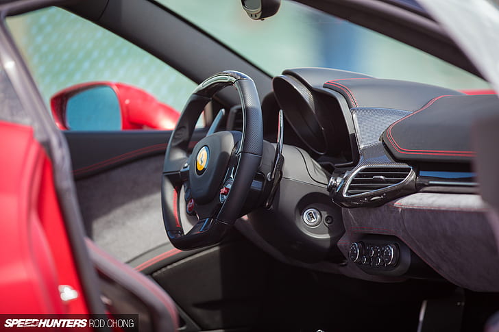 Car Car Interior Ferrari 458 Italia 1080p 2k 4k 5k Hd
