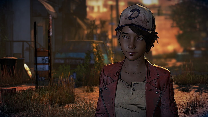 Hd Wallpaper Video Game The Walking Dead A New Frontier Clementine The Walking Dead Wallpaper Flare