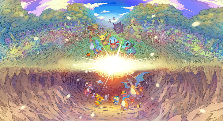 Pokémon, Pokémon Mystery Dungeon: Rescue Team DX, Alakazam (Pokémon), HD wallpaper
