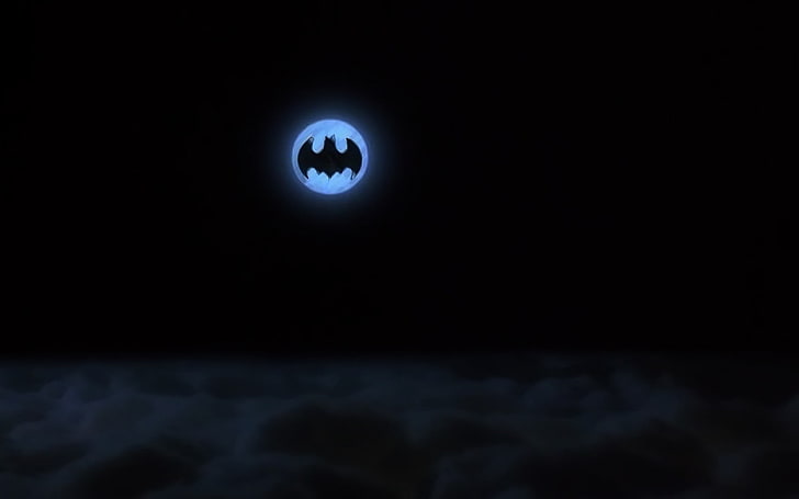 Batman Logo, space, astronomy, moon, night, sky, dark, planet - space