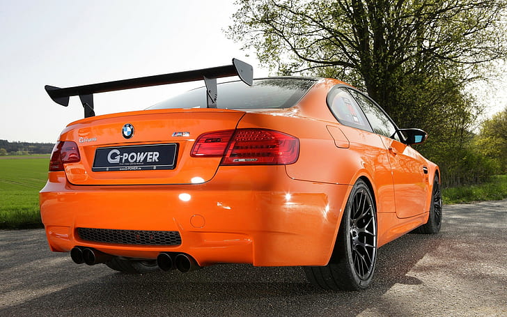 G-Power, BMW M3 GTS, orange cars