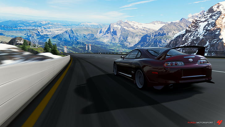 Toyota Supra, Forza Motorsport 4, video games, HD wallpaper