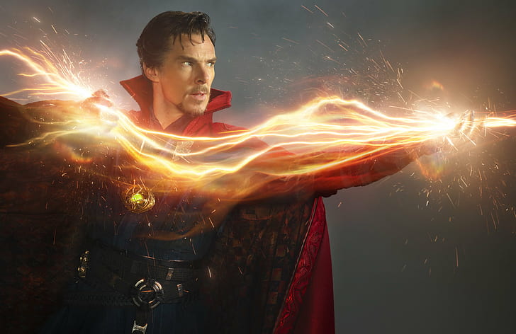 Benedict Cumberbatch, Doctor Strange, Marvel, HD wallpaper