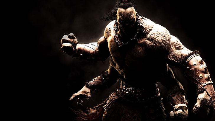 Mortal Kombat 10 character wallpaper, Goro, Mortal Kombat X, video games